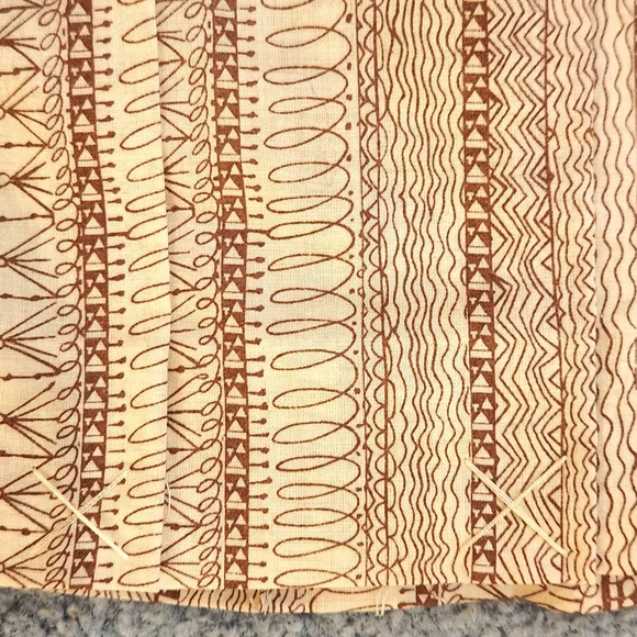 NWT Jones Wear A-line full pleated skirt geometric pattern Size 10 - Picture 2 of 11